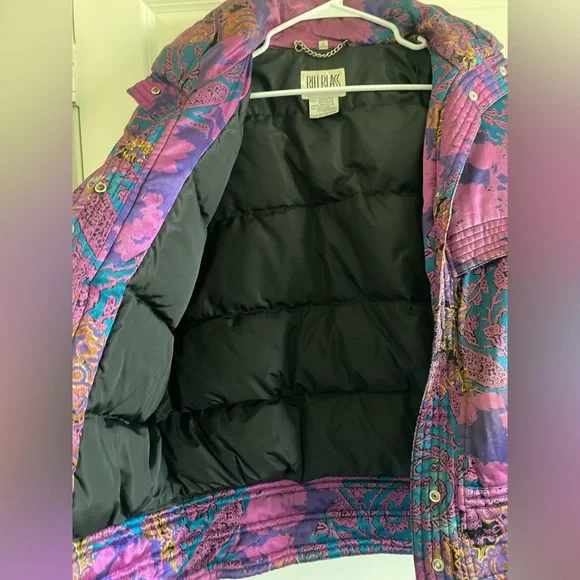 Vintage Purple Puffer Jacket - Picture 5 of 8